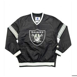 Starter Las Vegas Raiders Starter Pull-over Windbreaker